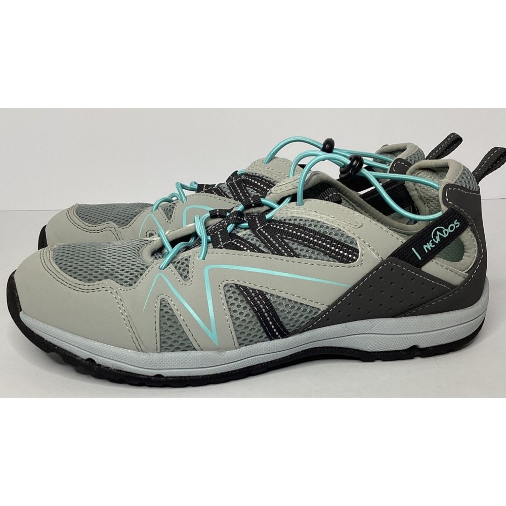 Nevados Cheynne Vent Hiking Walking Shoe Women's Size 8 Grey Teal